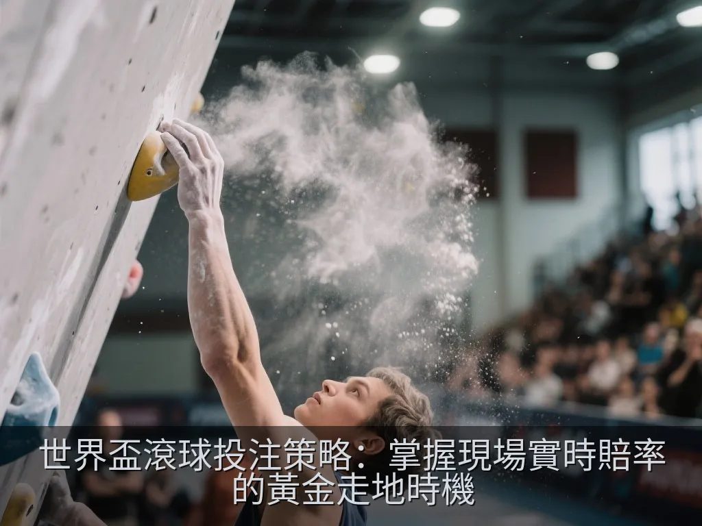 世界盃滾球投注策略：掌握現場實時賠率的黃金走地時機